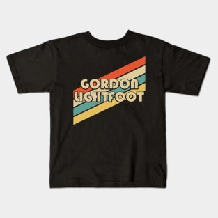 Vintage 80s Gordon Personalized Name Kids T-Shirt